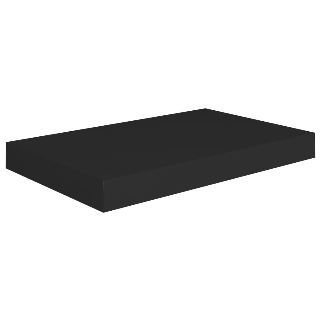 Close-up of black matte finish and honeycomb MDF construction with metal hardware