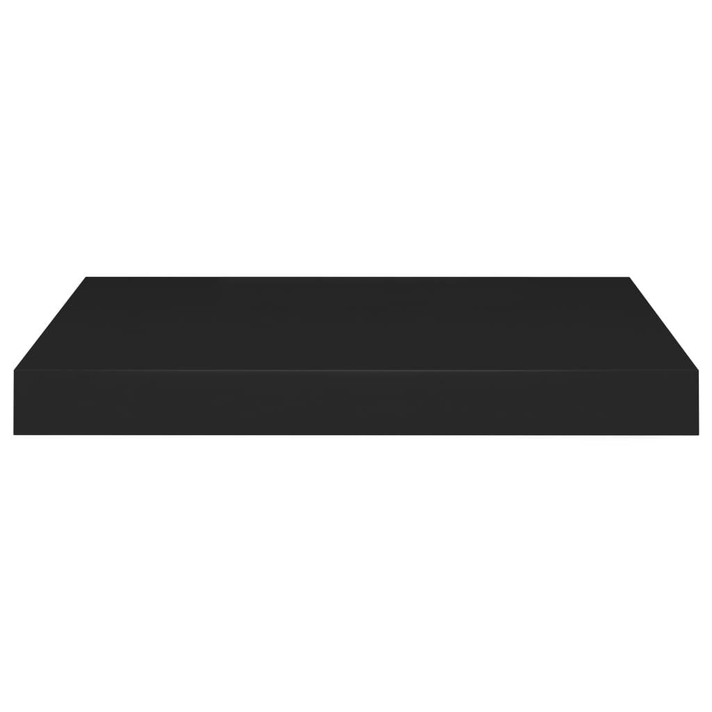 Side view showing honeycomb MDF core and metal bracket mounting system