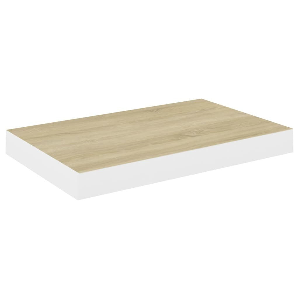 Side view showing 1.5 inch depth and honeycomb MDF construction quality