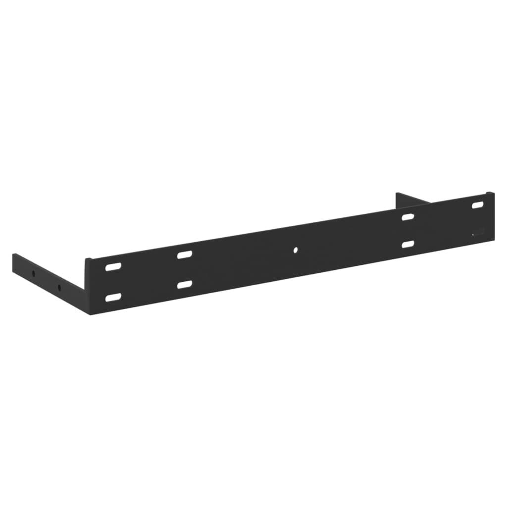 Installation hardware and mounting system for oak white floating shelves