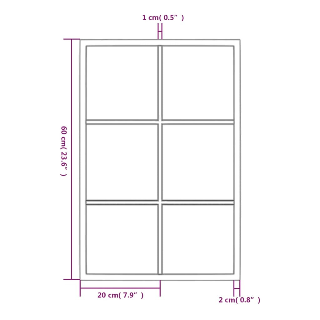 Complete black metal frame wall mirror showing traditional style and quality construction, versatile decor piece for any room