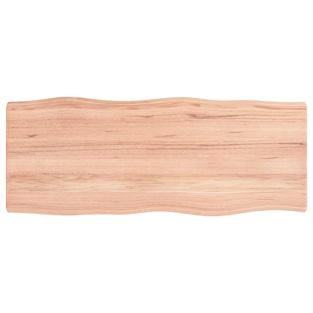 Close-up of rustic oak wood grain texture showing natural patterns and character