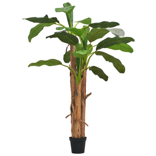 Artificial plant green wooden stems large faux greenery with decorative inlays for home decor
