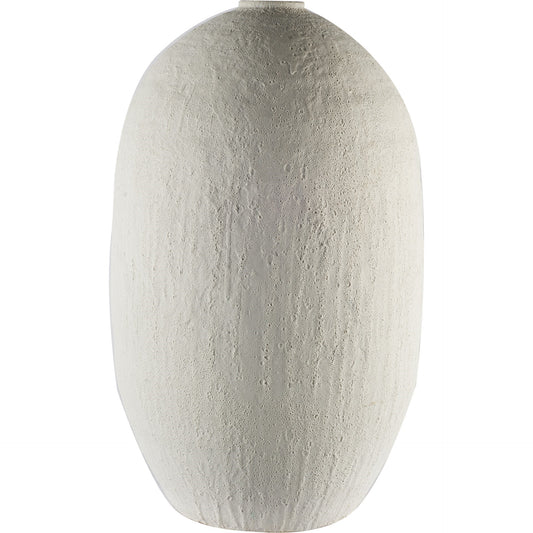 32 inch narrow white textured ceramic vase tall floor vase with sleek design and beautiful surface texture
