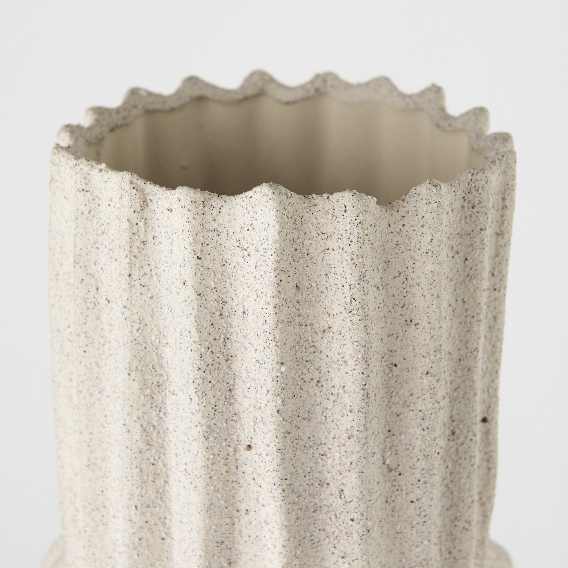 New age earthy design vase with jumbo size perfect for contemporary floor displays

