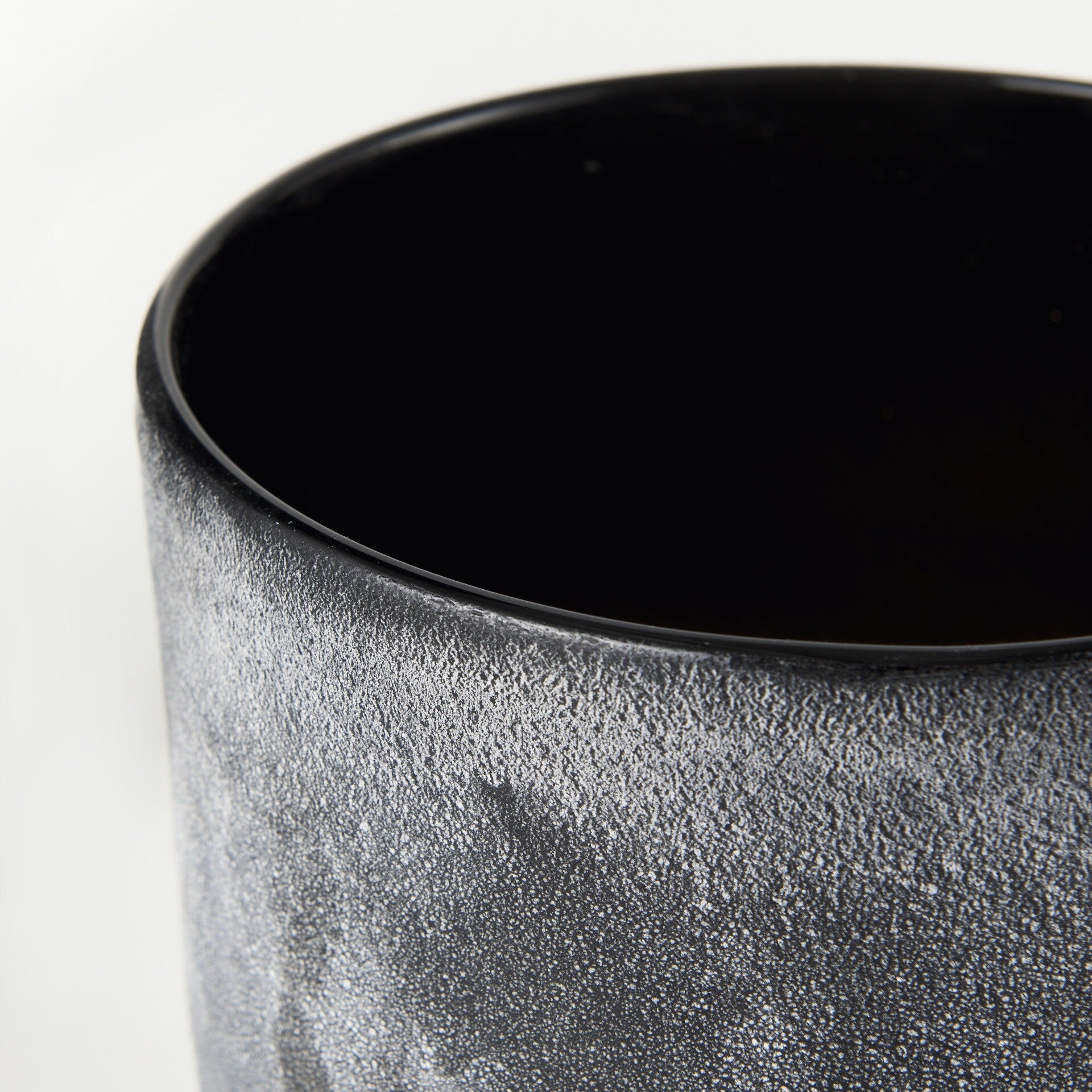 9 inch ombre ceramic vase showing neutral colorway and minimal design perfect for modern living room and coffee table styling