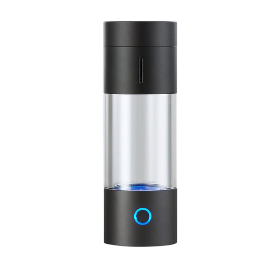 VEVOR 230ml hydrogen water bottle generator with SPE technology and nasal inhalation tube for portable health wellness
